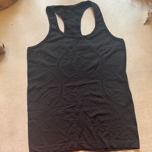Lululemon Women’s Swiftly tank. Black size 8
